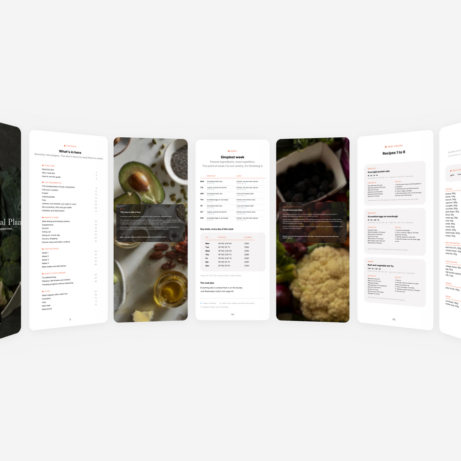 Nutrition & Meal Plan page 3